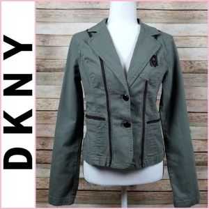 DKNY Gray Women's Jacket